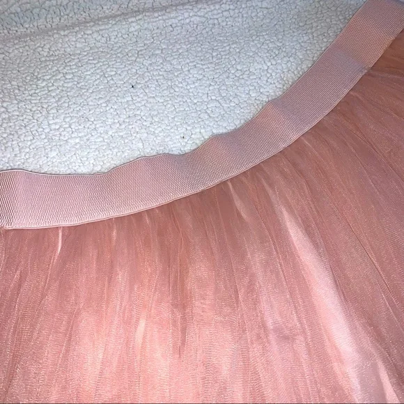 NEW Blush Handmade Tulle Skirt - Picture 4 of 5